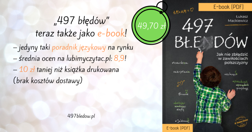 E-book 497 błędów PDF